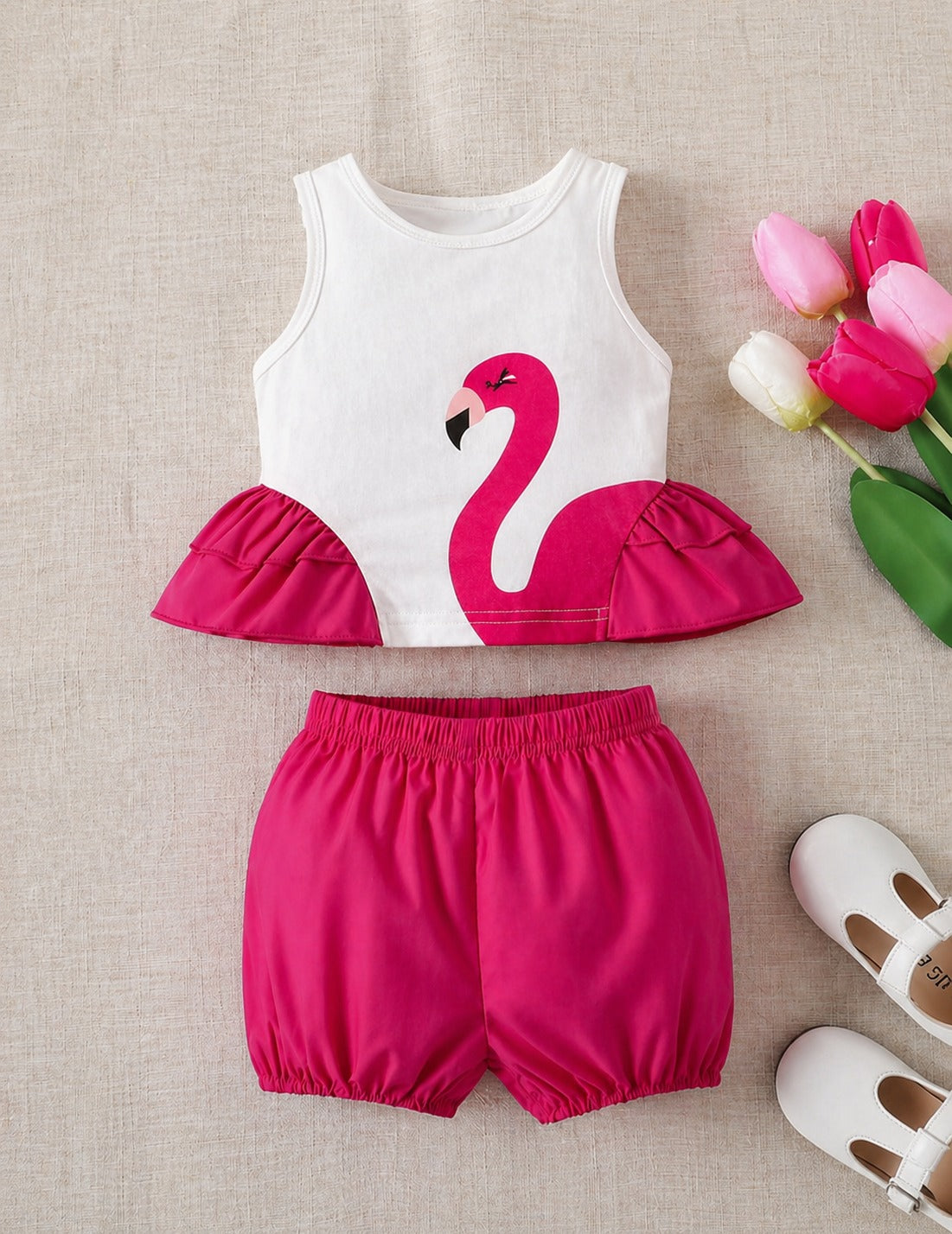 Rosy Flamingo Chic Set ๐ธ
