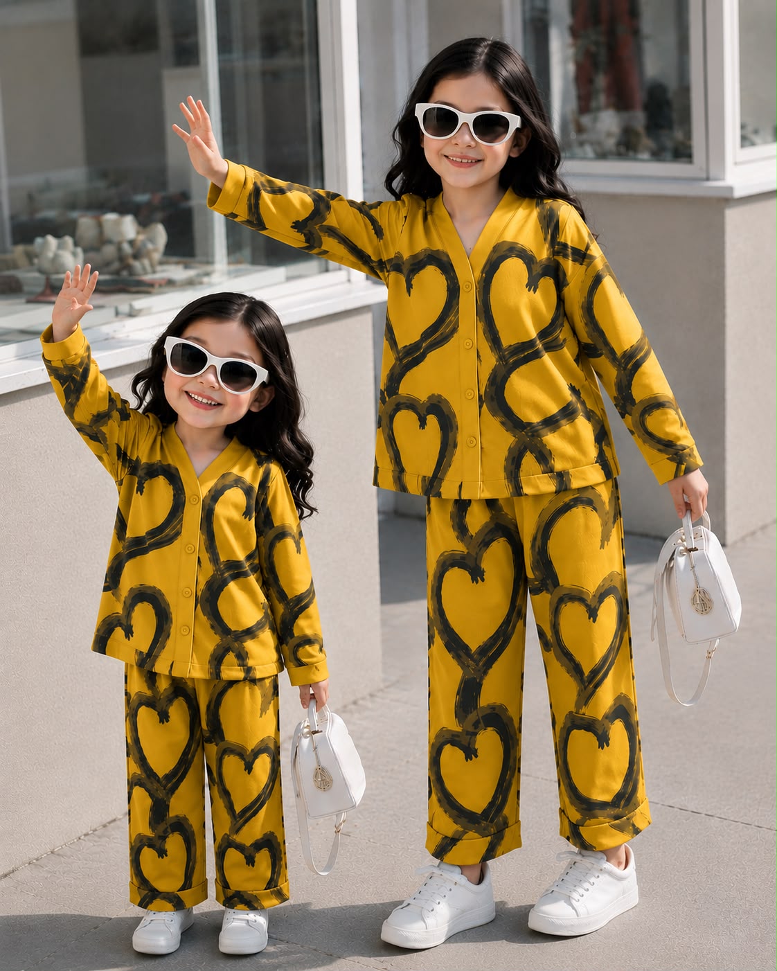 Geometry Heart Kidswear