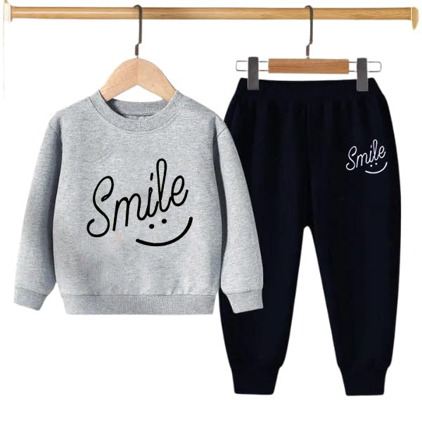 Kids Smile Printed Tracksuit