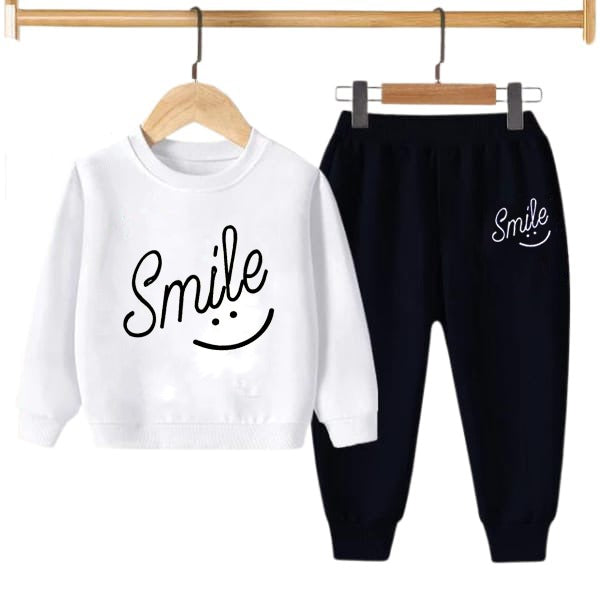 Kids Smile Printed Tracksuit