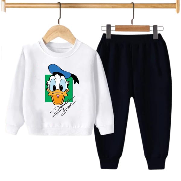 Kids Duck printed Tracksuit