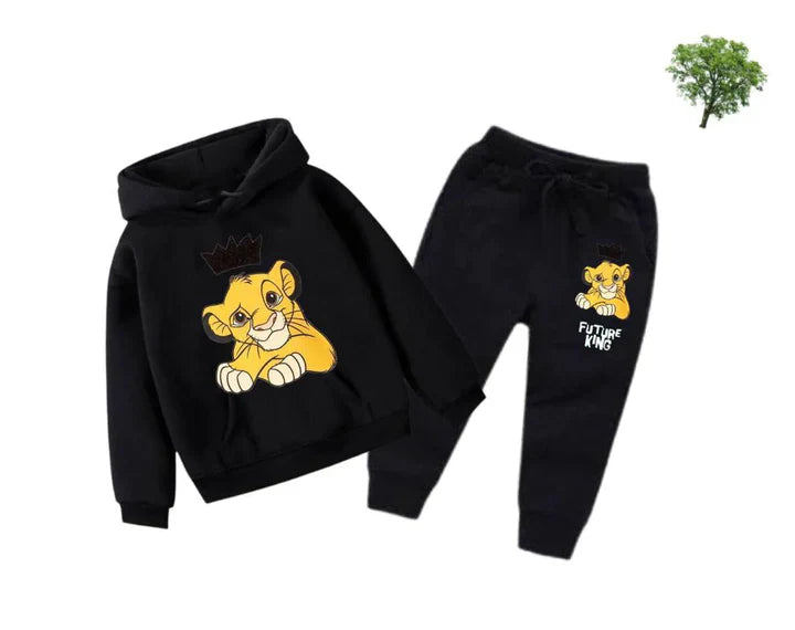 Future King Printed Kids Hoodie Set