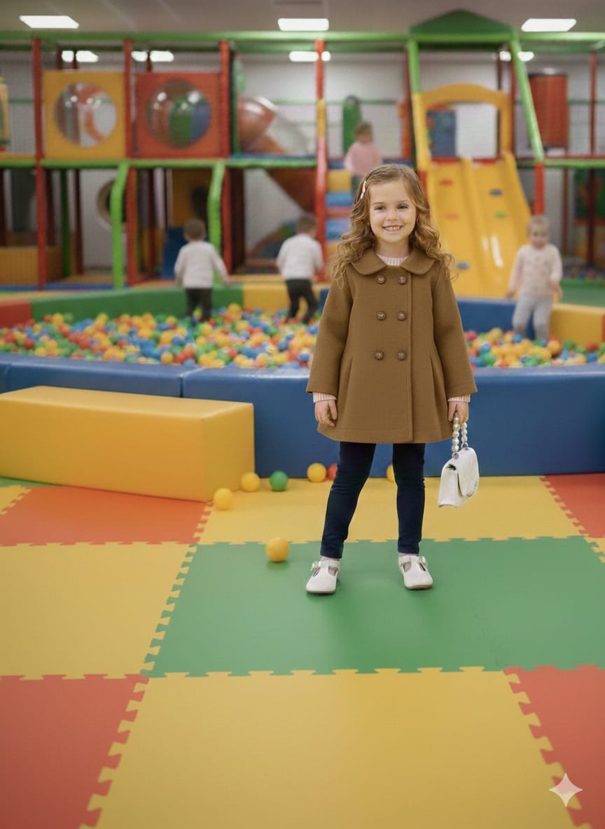 Luxury  Princess Coat for Baby Girls