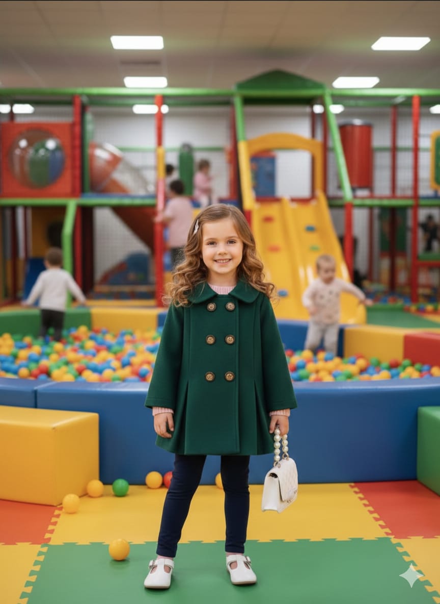 Luxury  Princess Coat for Baby Girls