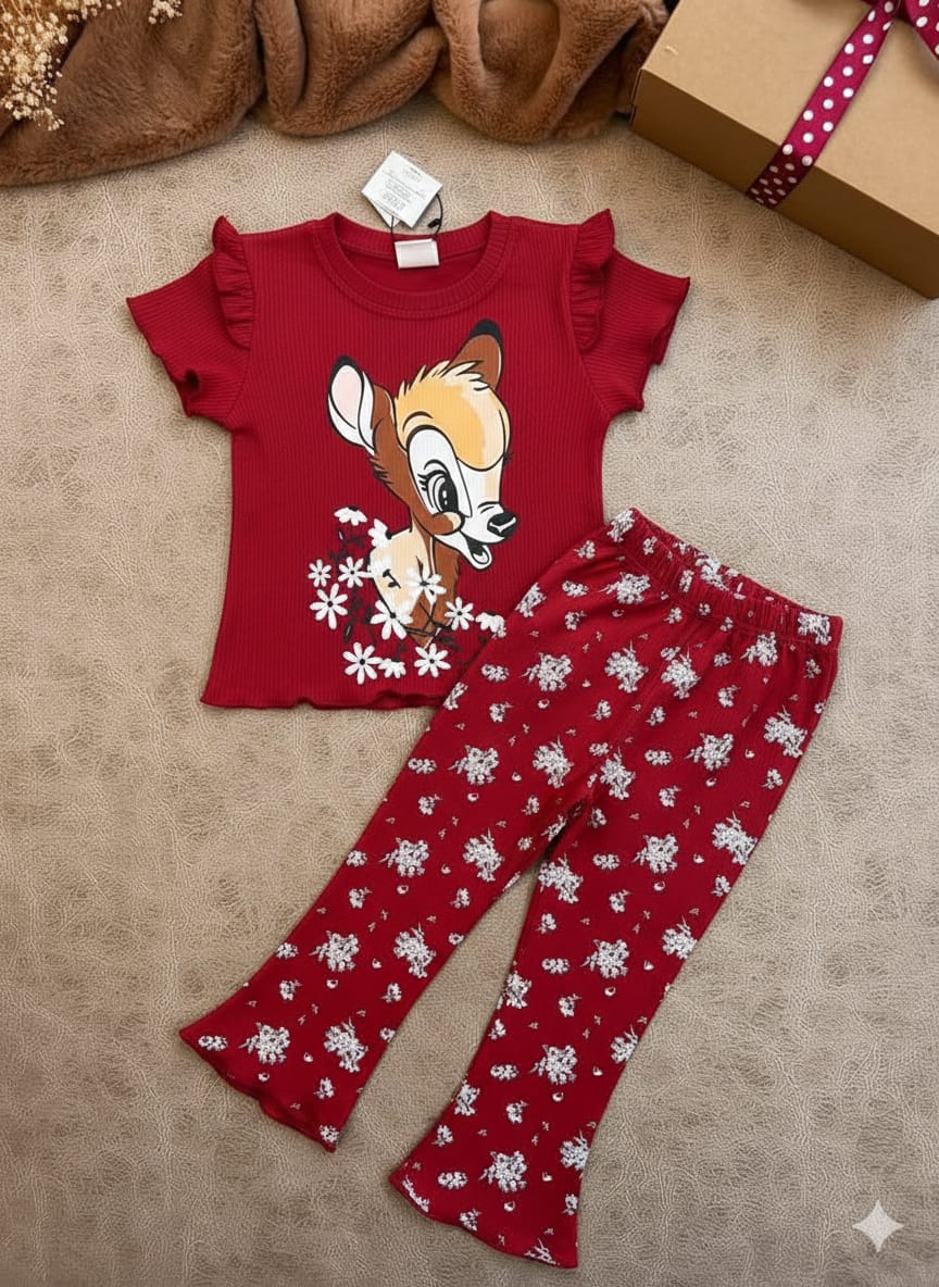 Dear Printed Kids Casual Wear