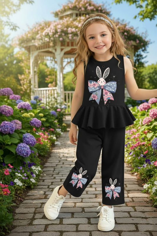 Peplum Printed Kids Wear