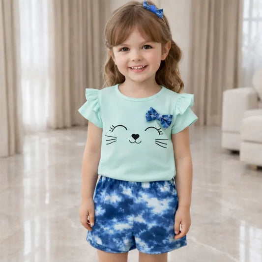 Blue Kitty Kidswear