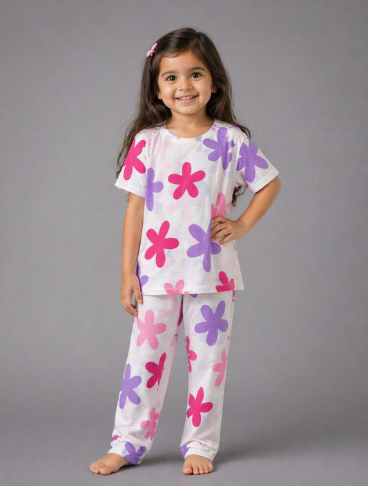 Floral Printed Kids Wear