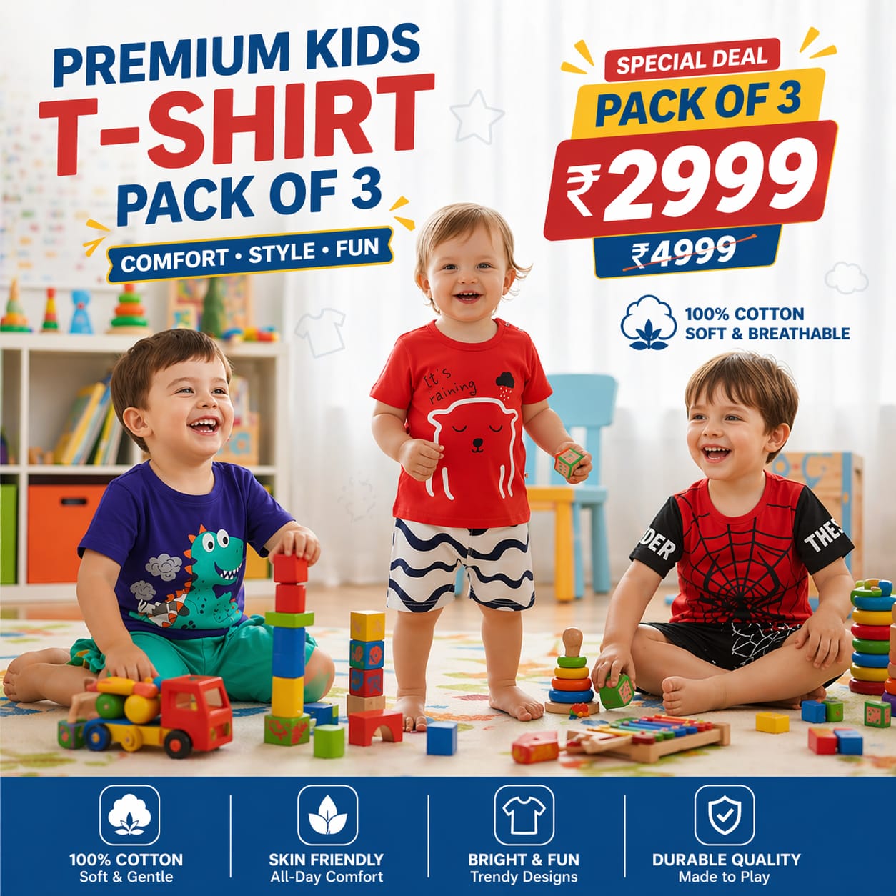 Summer Kids Deal ☀️ ( PACK OF DEAL 1 )