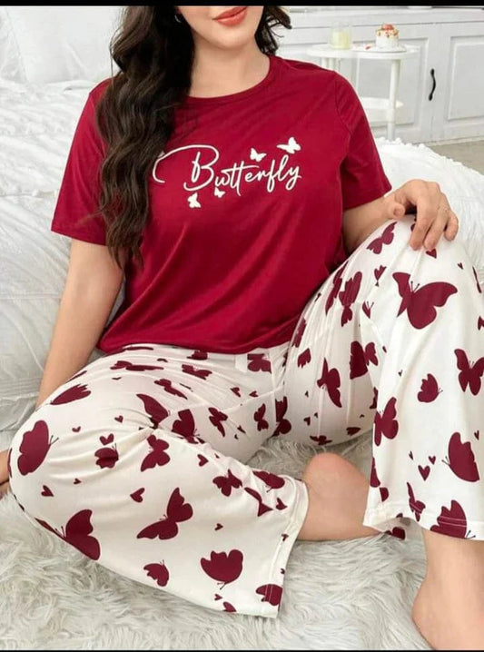 Butterfly Printed NIghtsuit